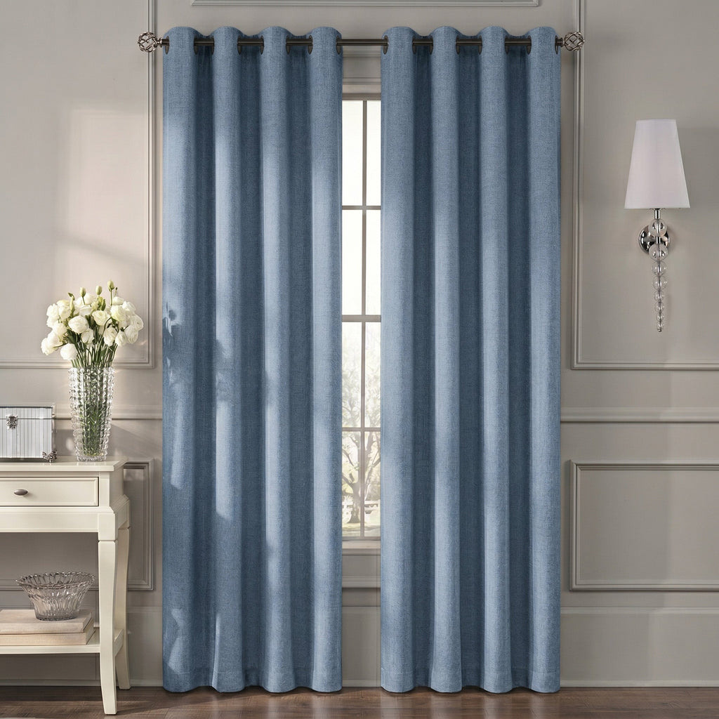 Blackout Curtains - Blackout Fabric with Thermal Lining 2 Panels