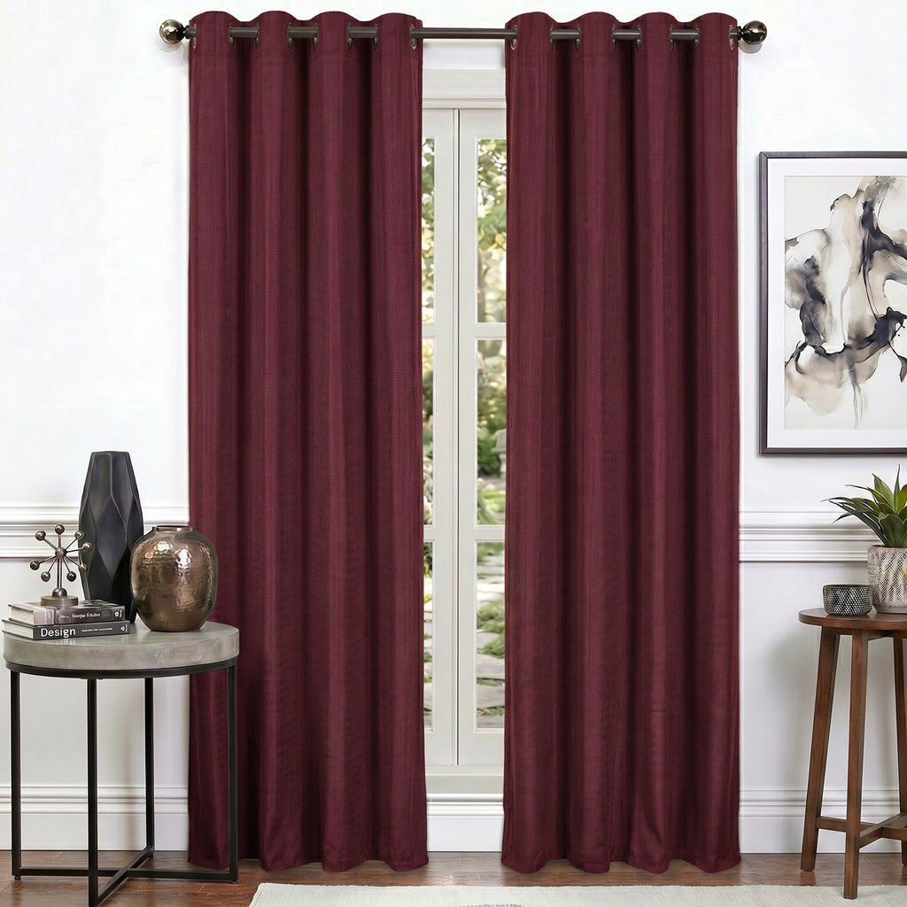 Curtains - Premium Soft Curtain with Cashmere Feel 2 Panels