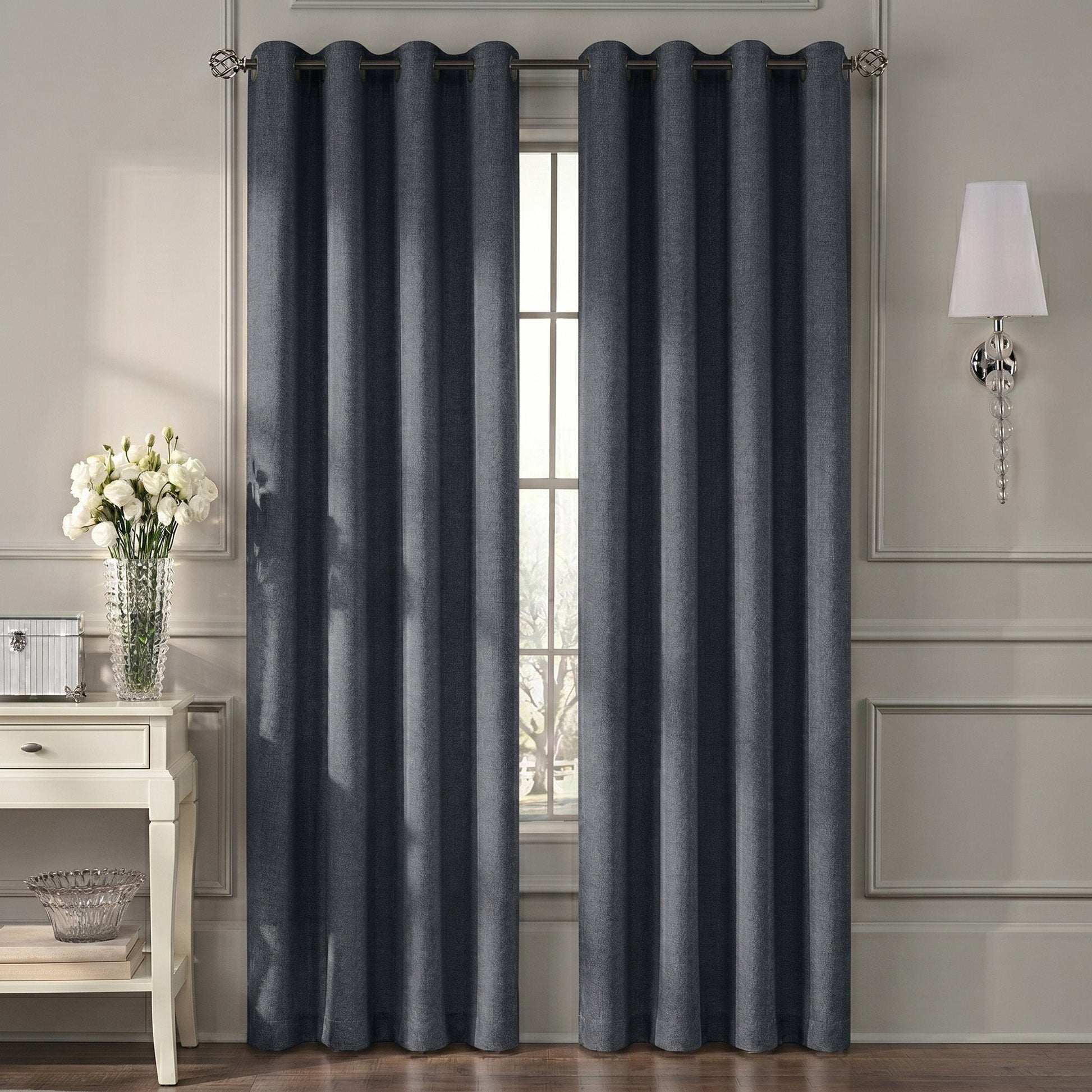 Blackout Curtains - Blackout Fabric with Thermal Lining 2 Panels