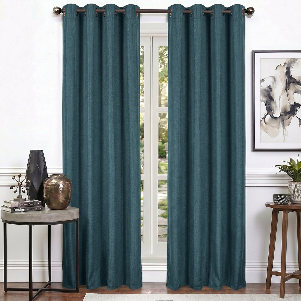 Curtains - Premium Soft Curtain with Cashmere Feel 2 Panels