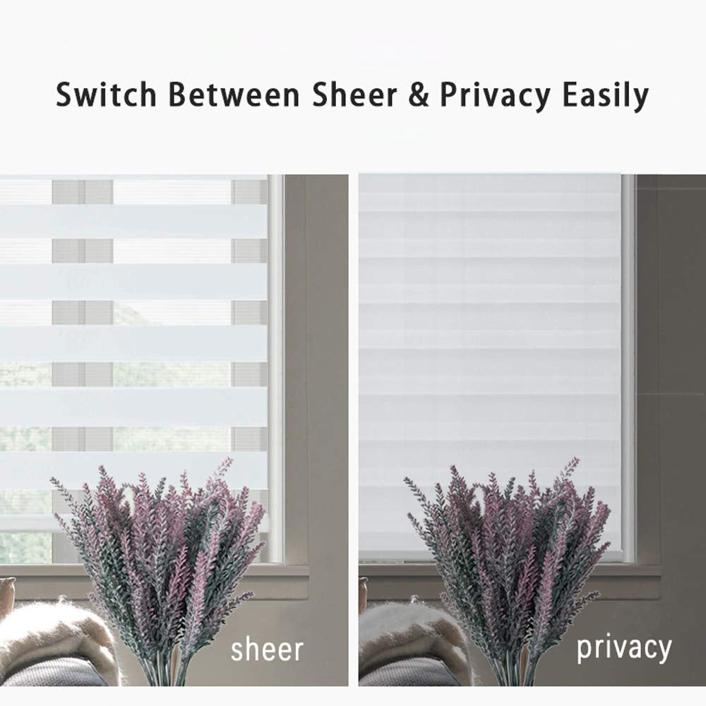 Zebra Blinds - Cordless Dual Roller Blinds