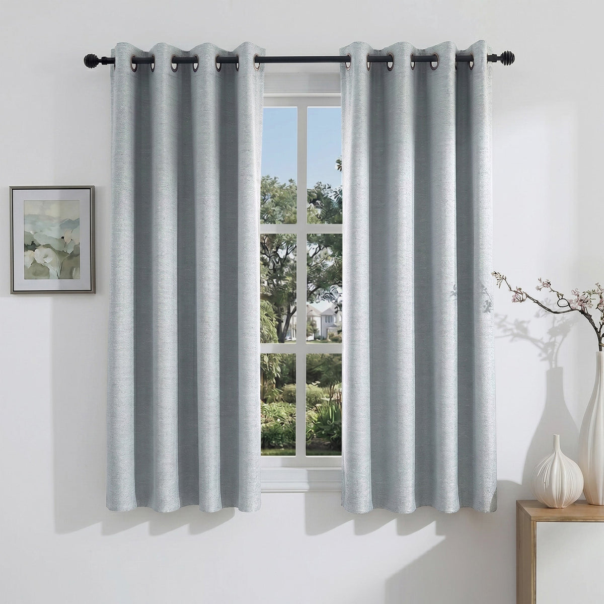 Blackout Curtains - Belmar Grommet Panel 2 Panels