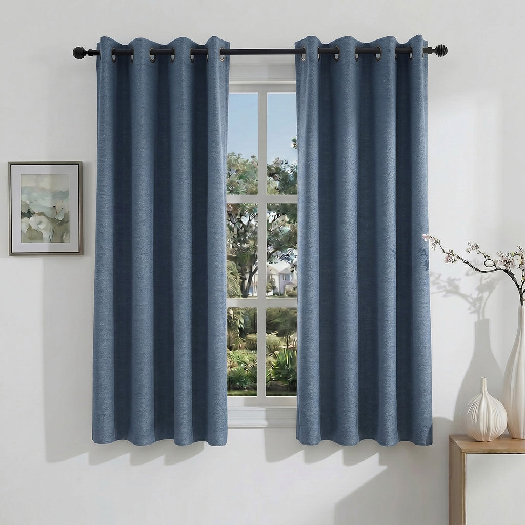 Blackout Curtains - Belmar Grommet Panel 2 Panels