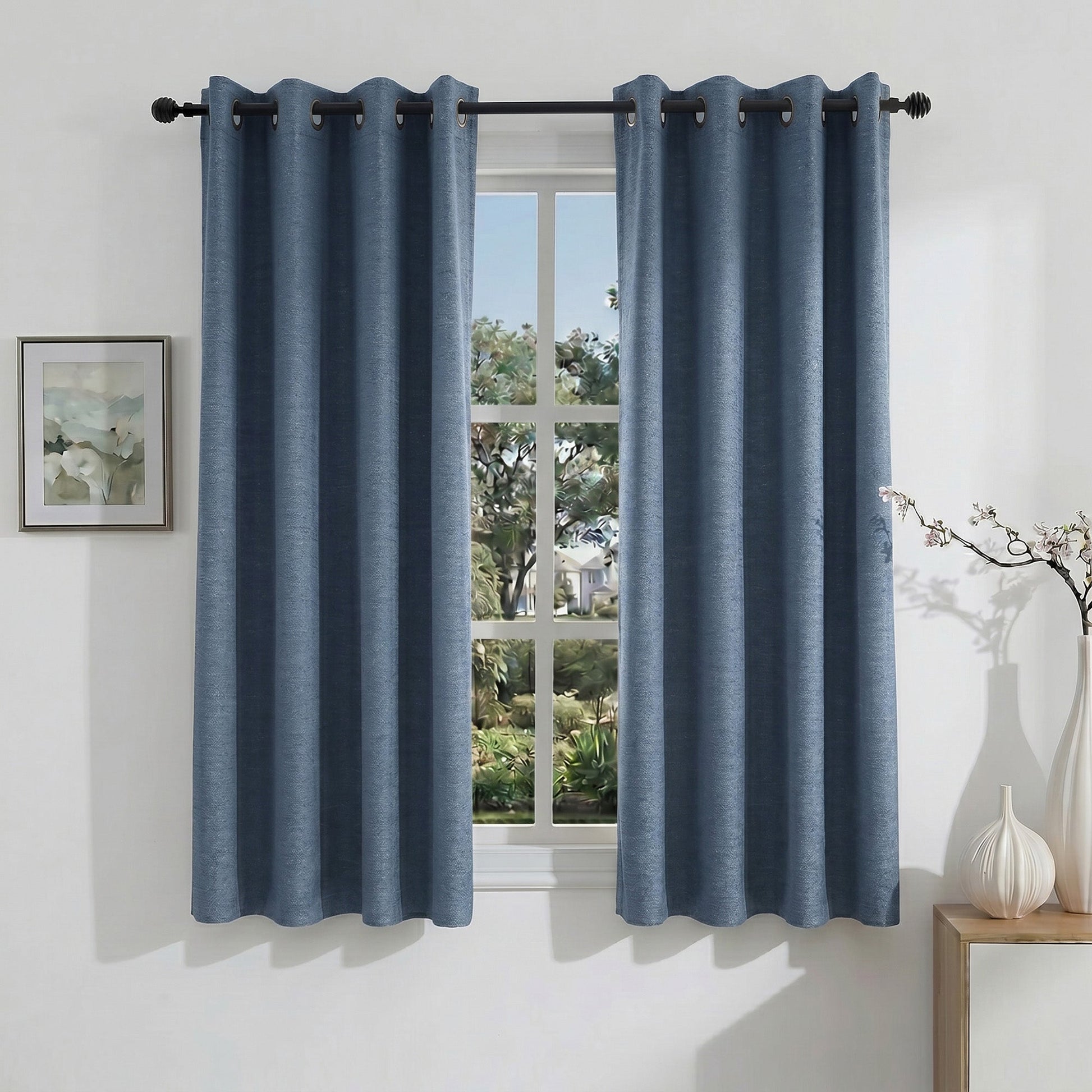 Blackout Curtains - Belmar Grommet Panel 2 Panels