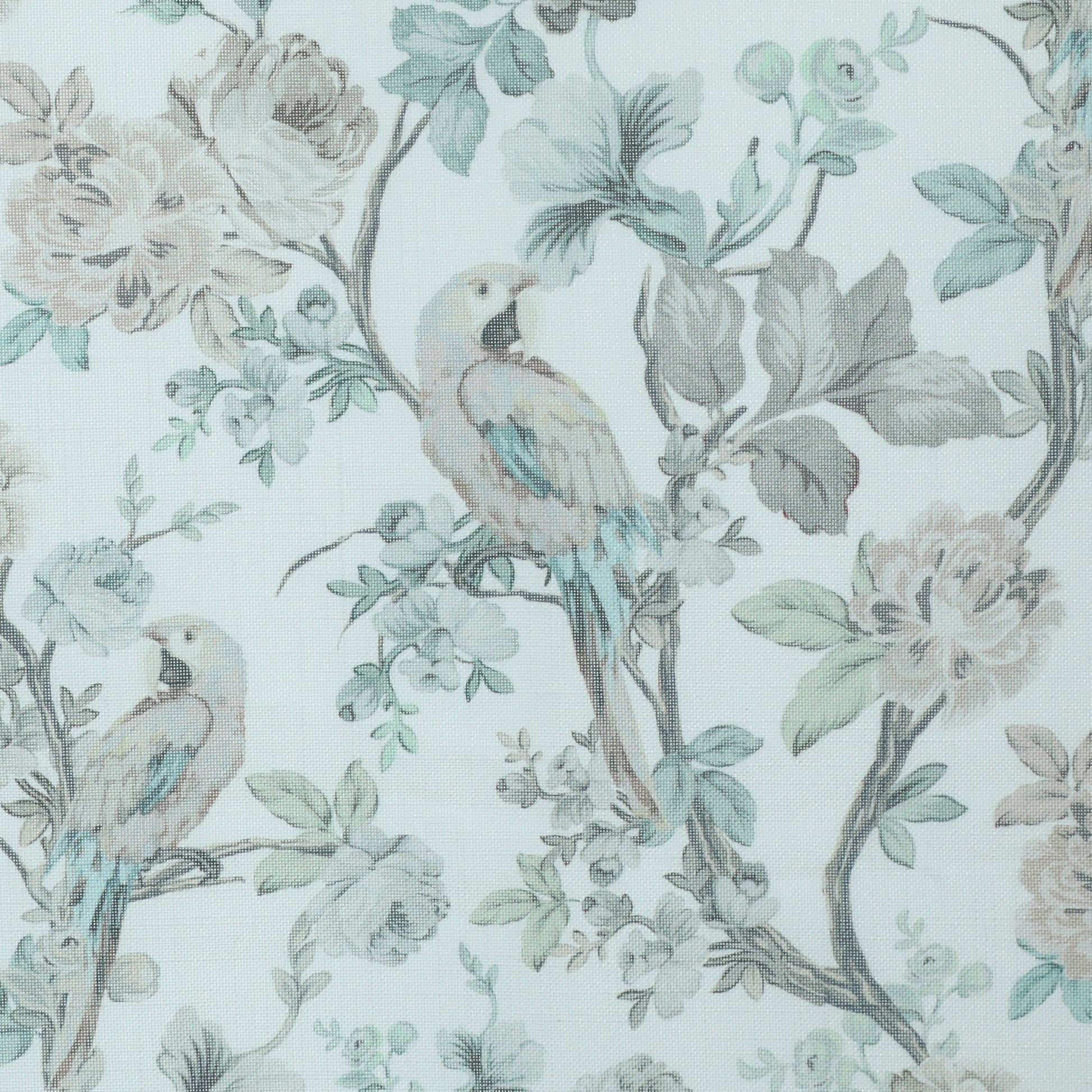 Blossombird Relaxed Roman Shades with Soft Curve