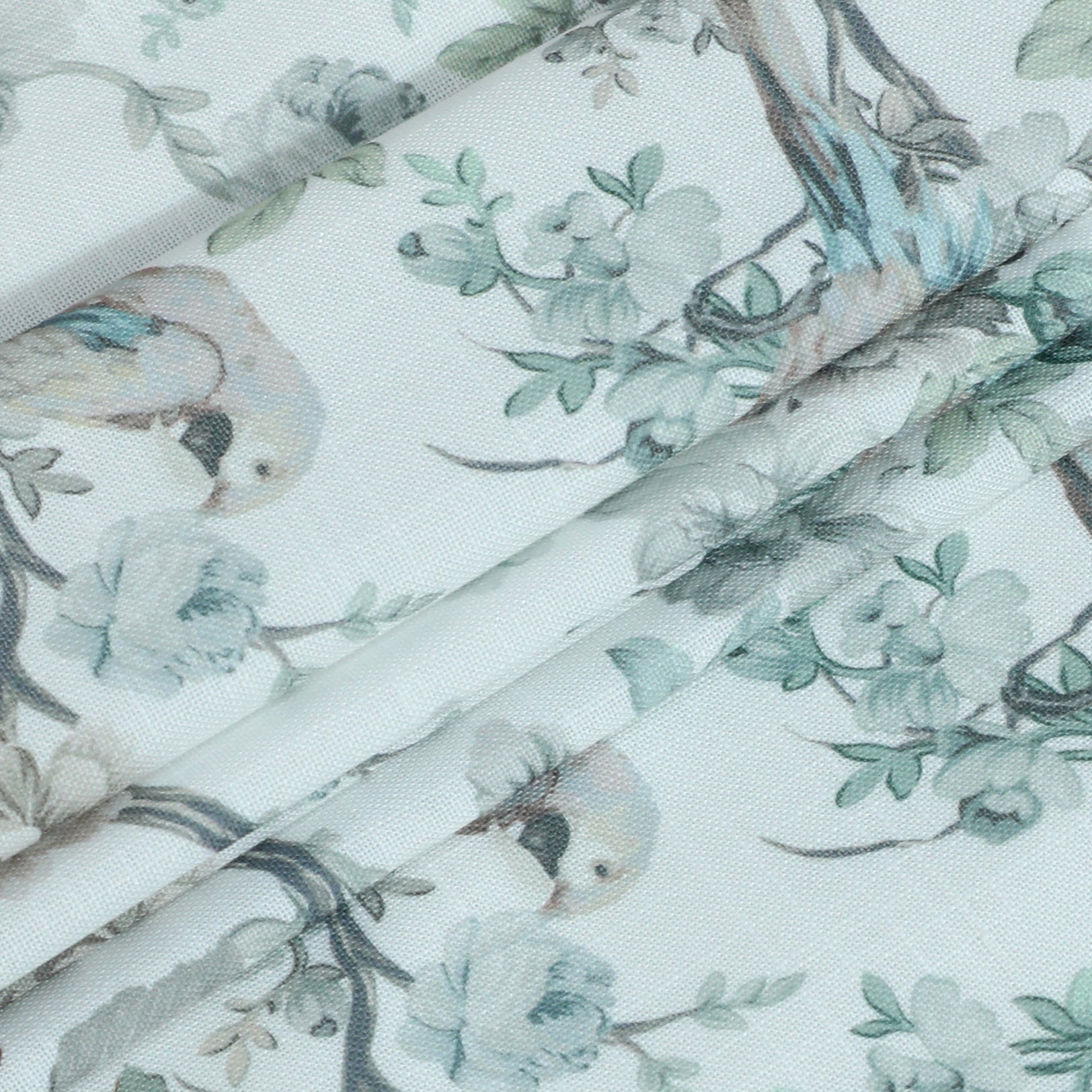 Blossombird Relaxed Roman Shades with Soft Curve