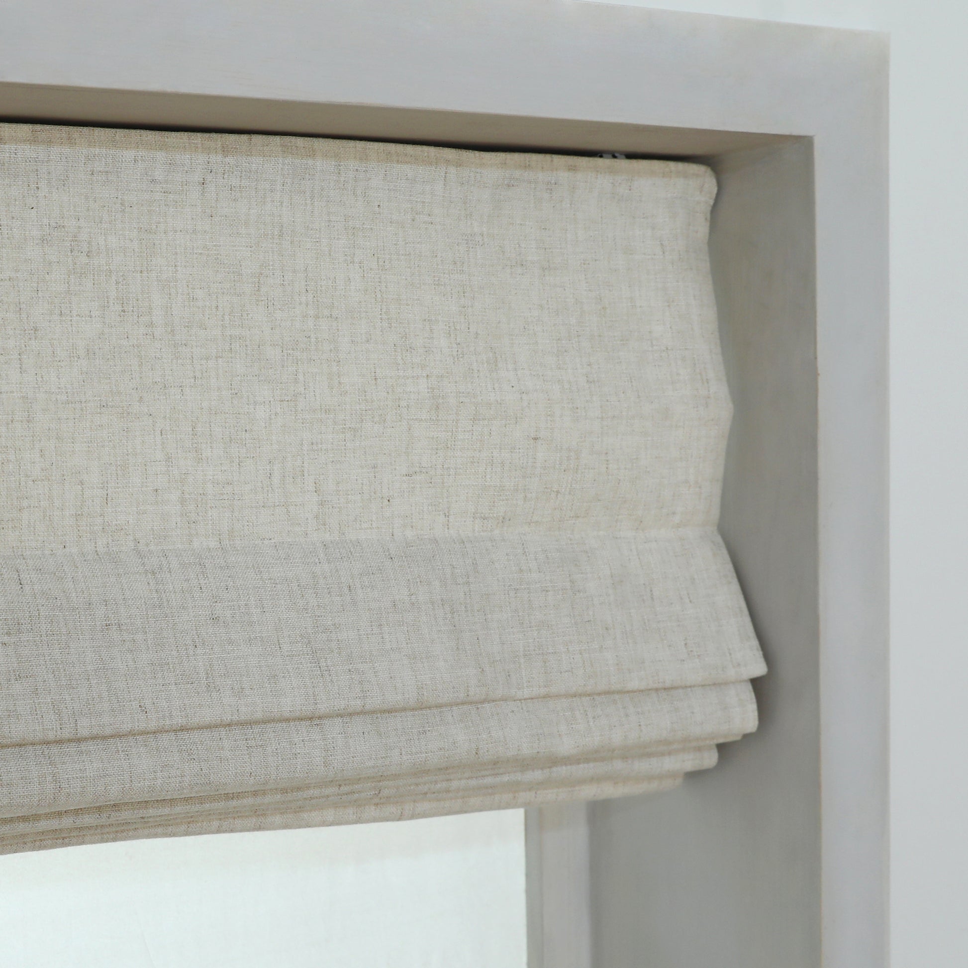 Linen Allure Roman Shade