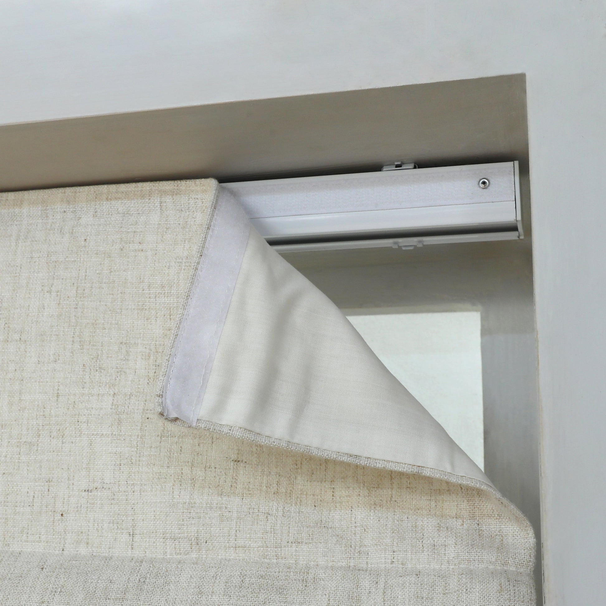 Linen Allure Roman Shade