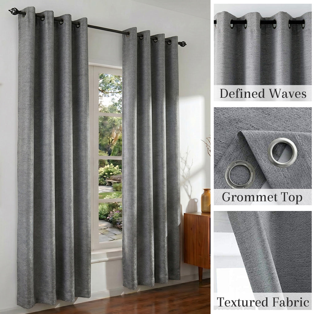 Blackout Curtains - Belmar Grommet Panel 2 Panels