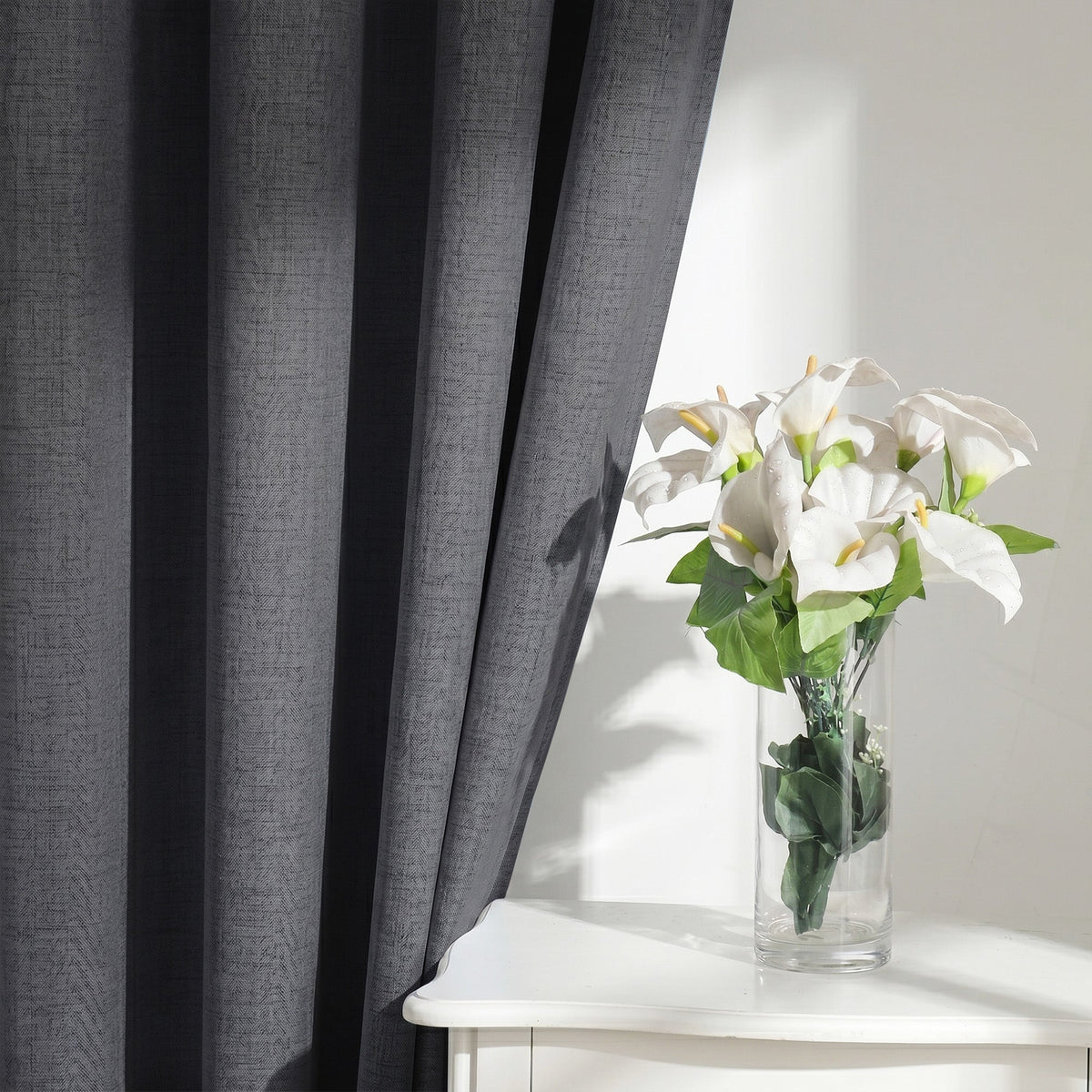 Blackout Curtains - Blackout Fabric with Thermal Lining 2 Panels