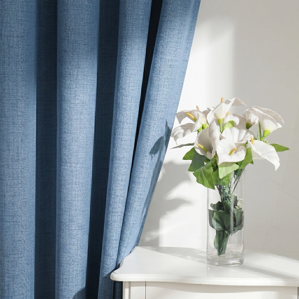 Blackout Curtains - Blackout Fabric with Thermal Lining 2 Panels