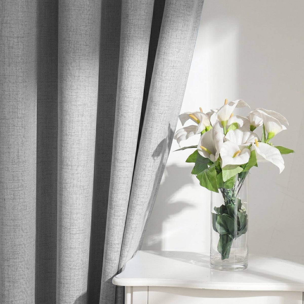 Blackout Curtains - Blackout Fabric with Thermal Lining 2 Panels