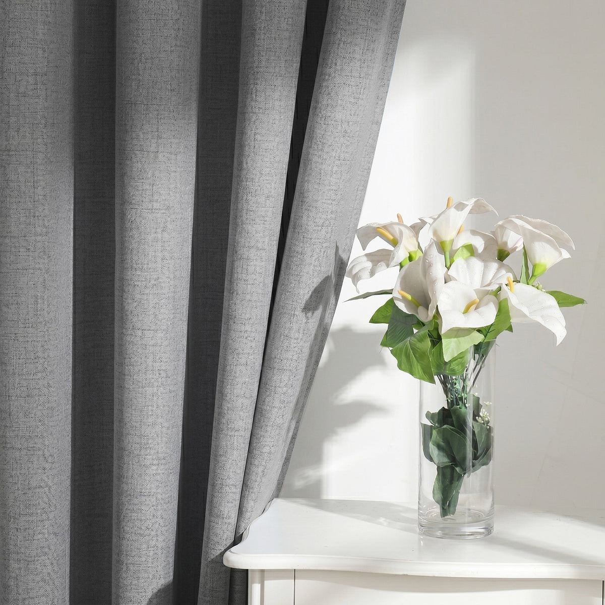 Blackout Curtains - Blackout Fabric with Thermal Lining 2 Panels