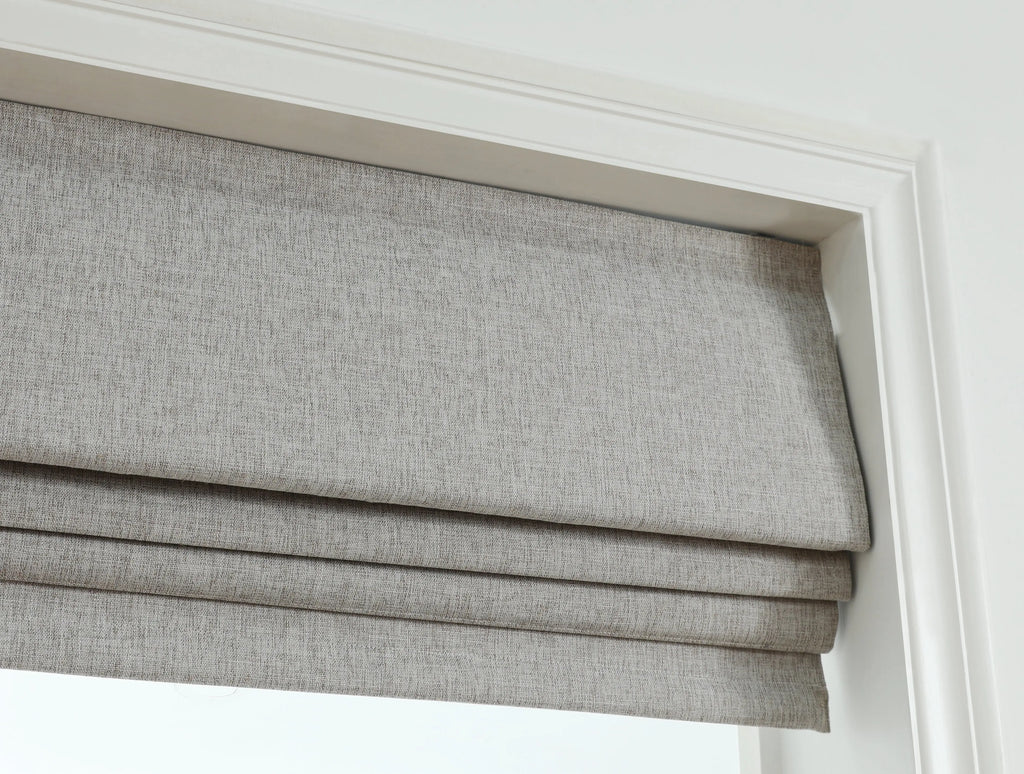 Belgian Cordless Blackout Roman Shade Shadisfy