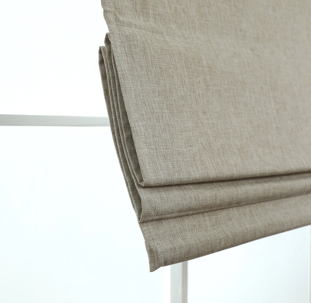 Belgian Cordless Blackout Roman Shade Shadisfy