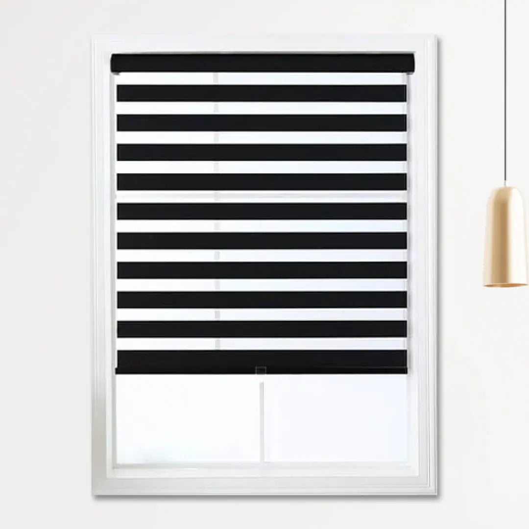 Zebra Roller Shades | Blackout Window Blinds North Hills Home