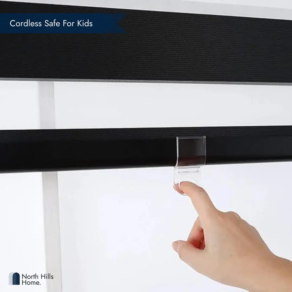 Zebra Roller Shades | Blackout Window Blinds North Hills Home