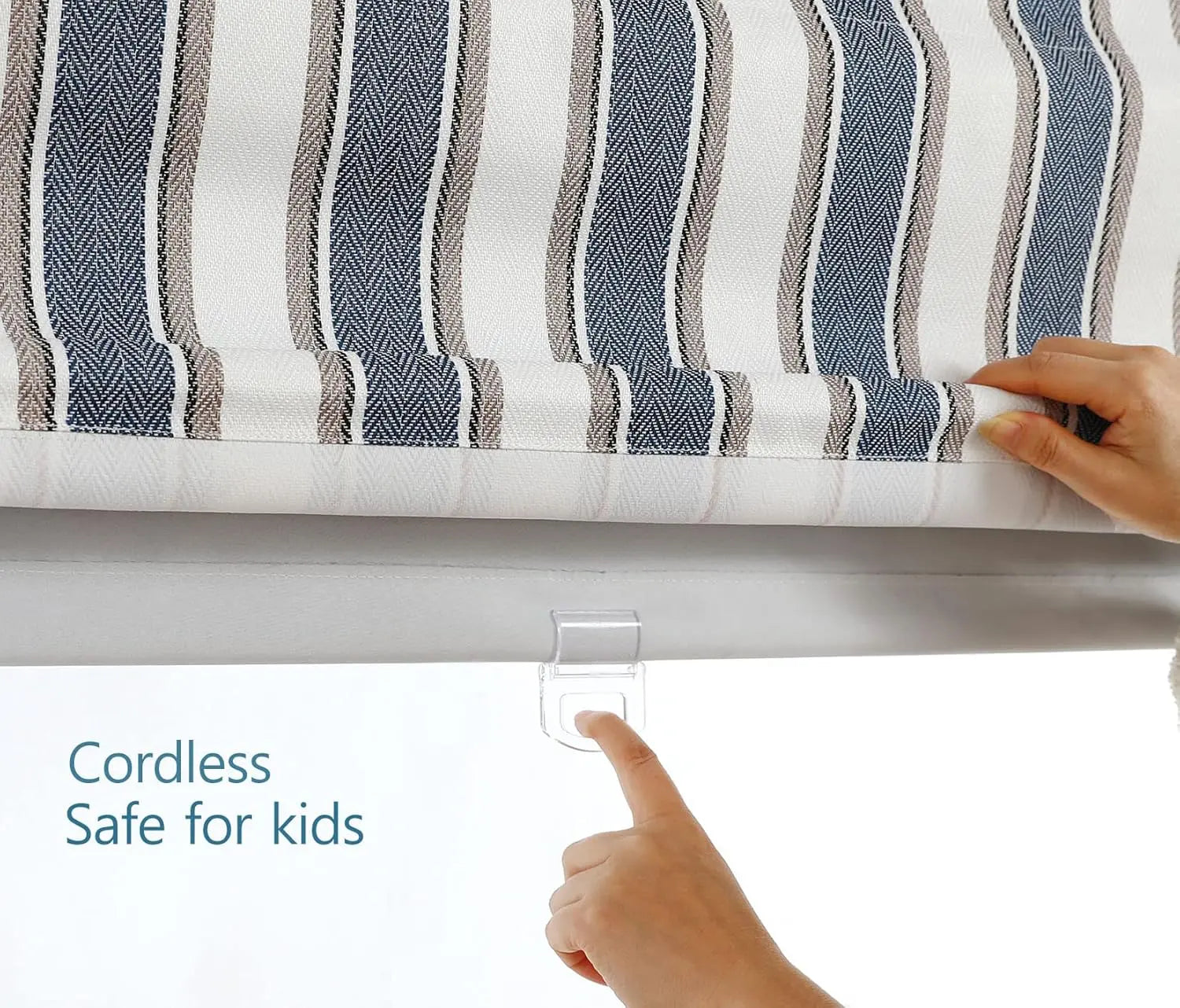 Brighton Cordless Roman Shade Shadisfy