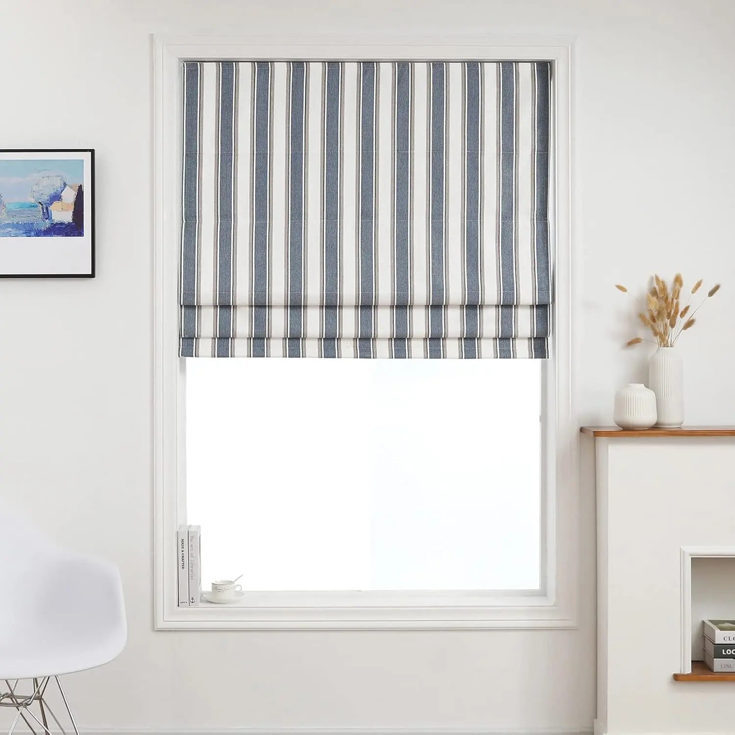 Brighton Cordless Roman Shade Shadisfy