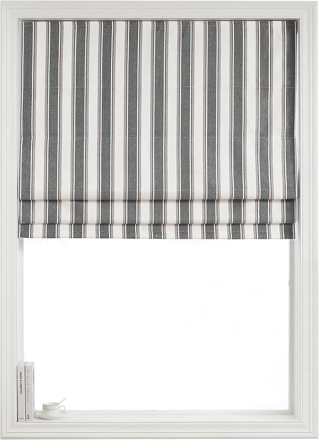 Brighton Cordless Roman Shade Shadisfy