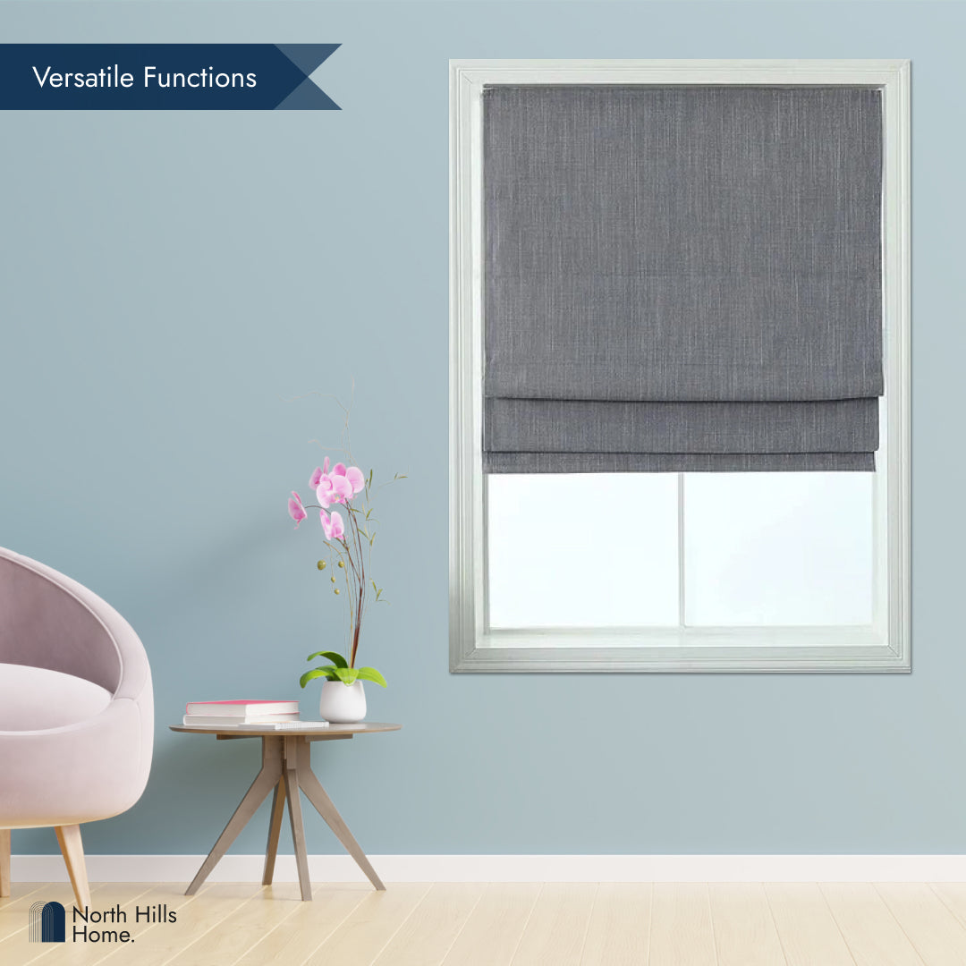 Roman shades - Polyester Seneca Roman Shade