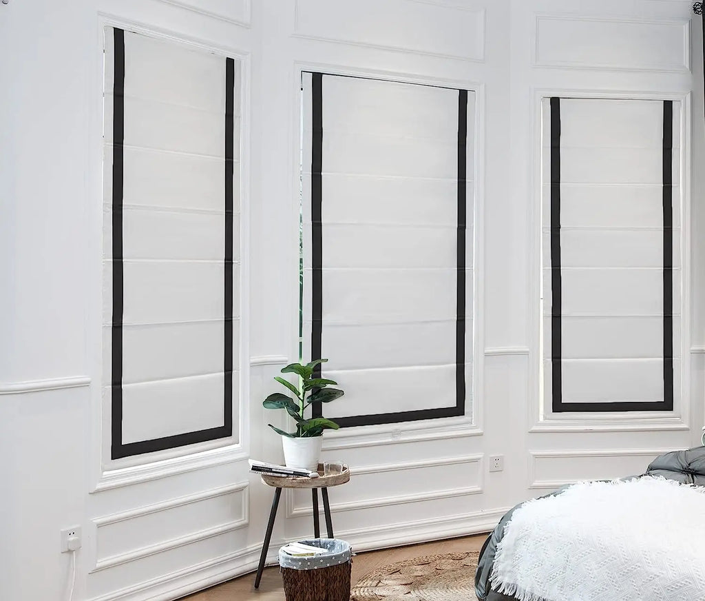 Greenwich Cordless Blackout Roman Shade Shadisfy