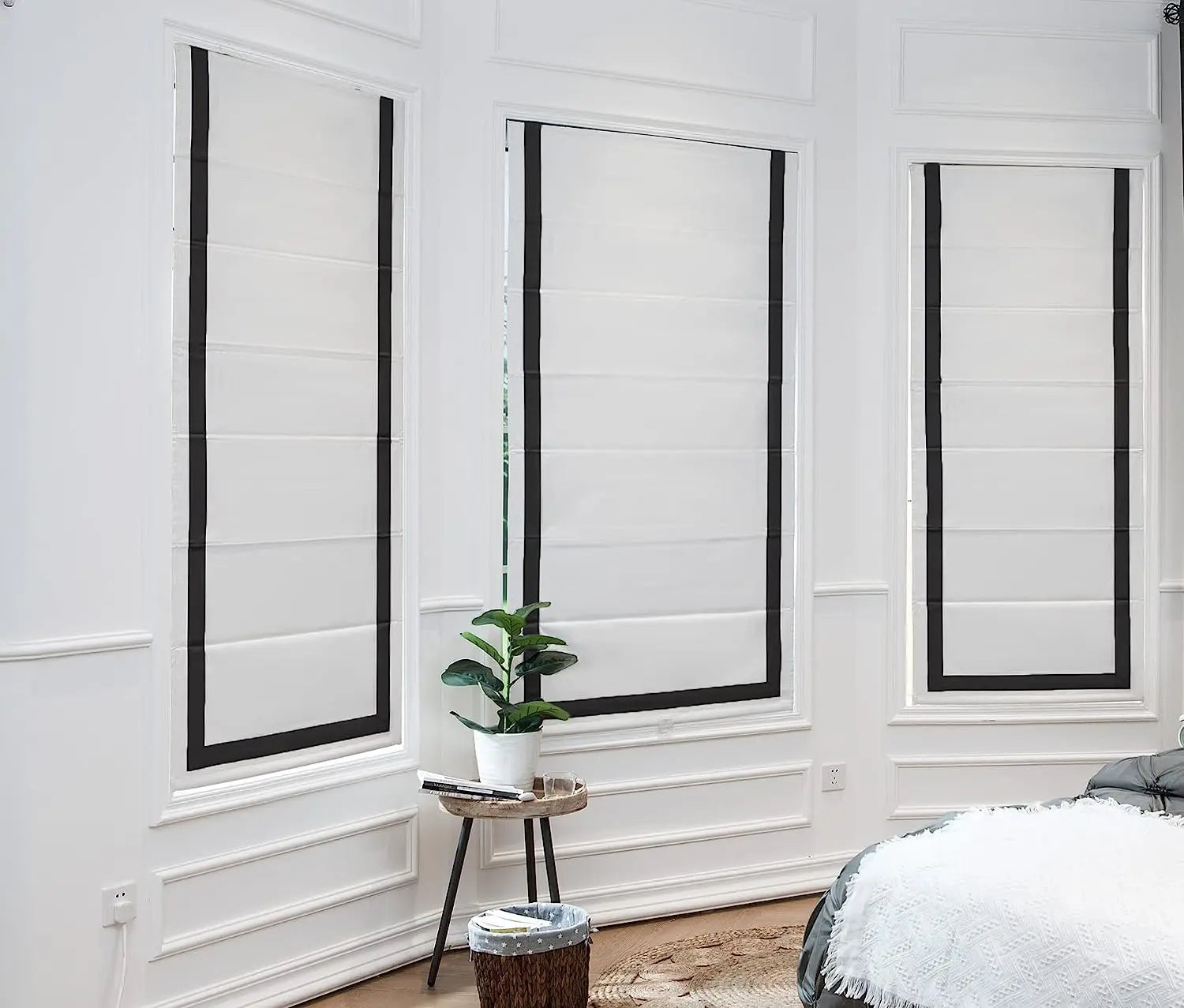 Greenwich Cordless Blackout Roman Shade Shadisfy