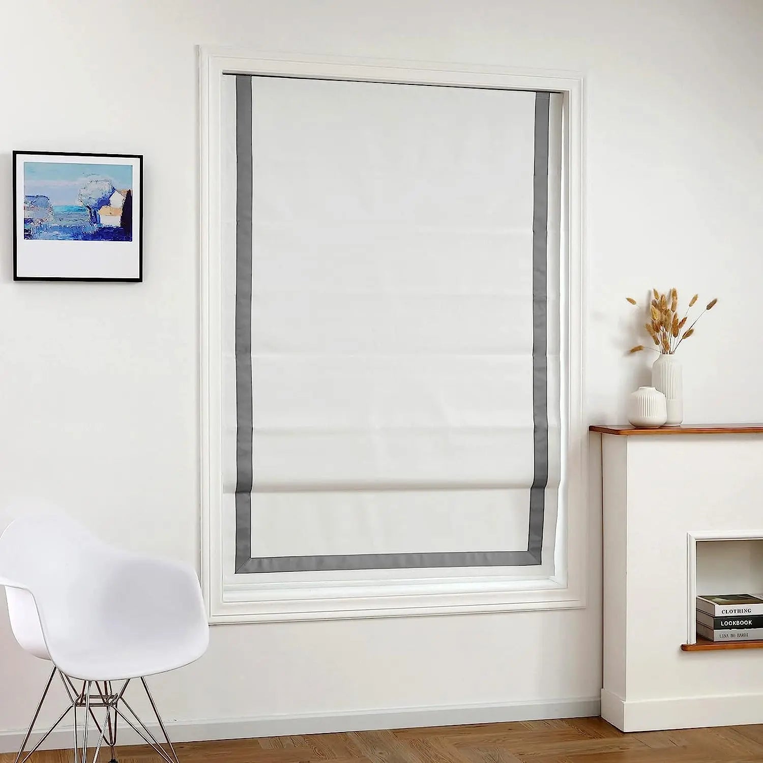 Greenwich Cordless Blackout Roman Shade Shadisfy