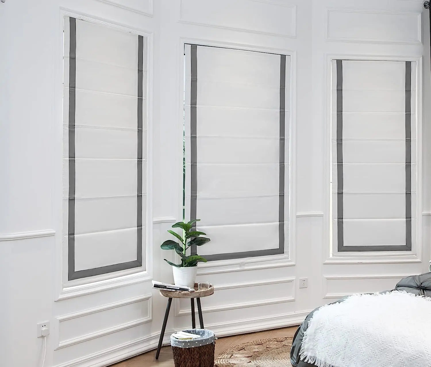 Greenwich Cordless Blackout Roman Shade Shadisfy