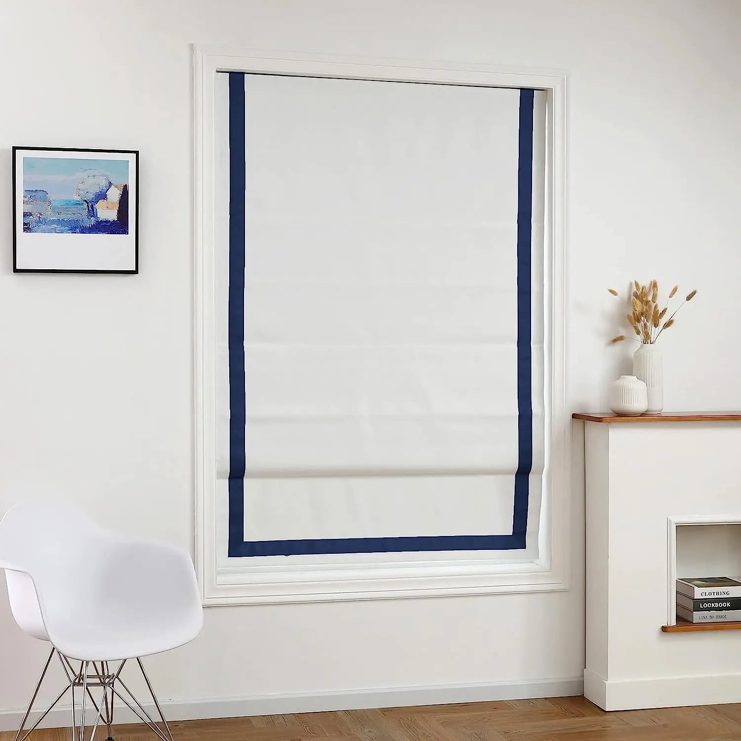 Greenwich Cordless Blackout Roman Shade Shadisfy