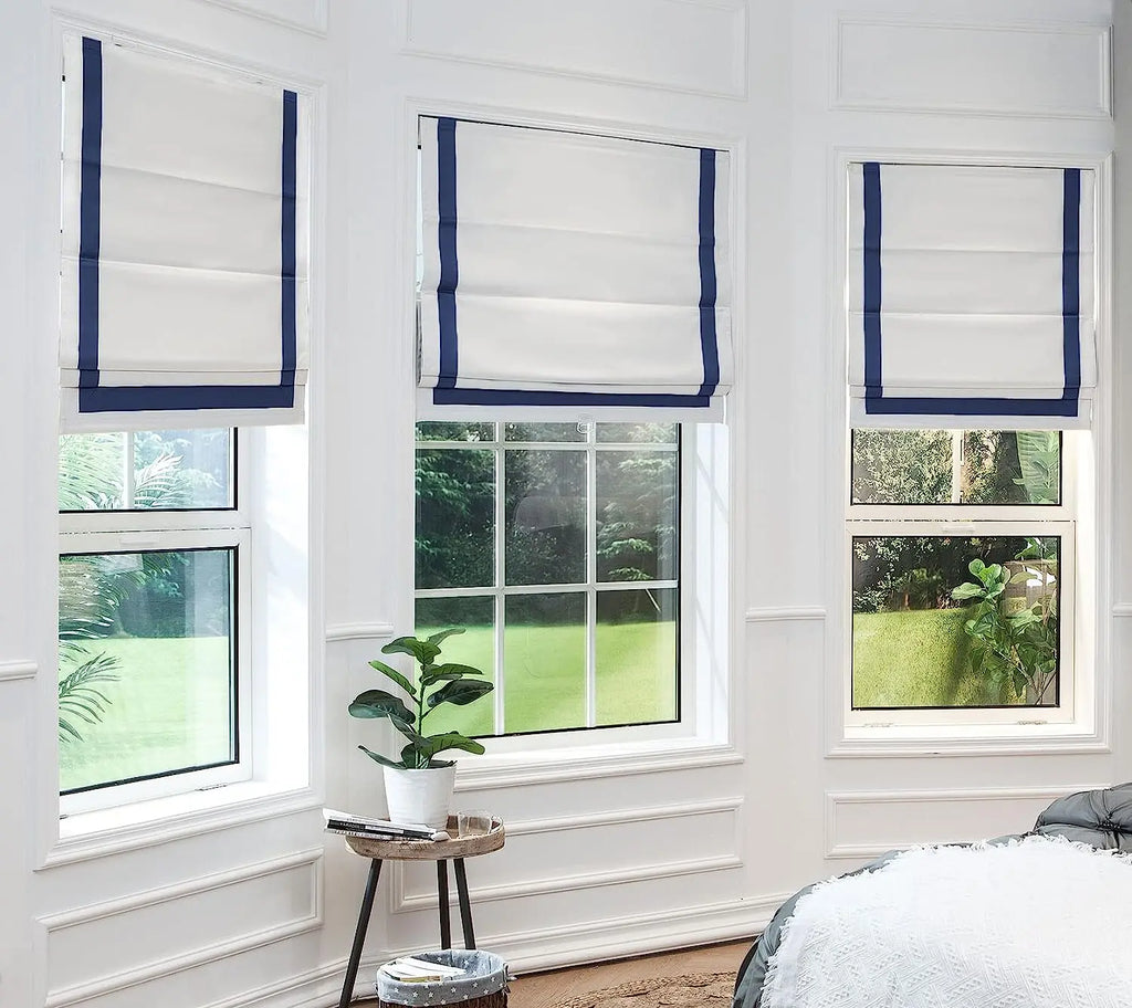 Greenwich Cordless Blackout Roman Shade Shadisfy