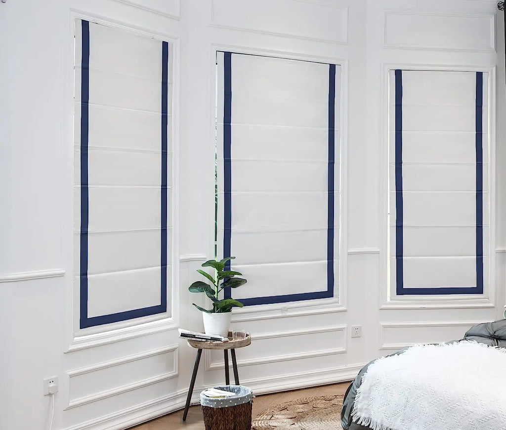 Greenwich Cordless Blackout Roman Shade Shadisfy