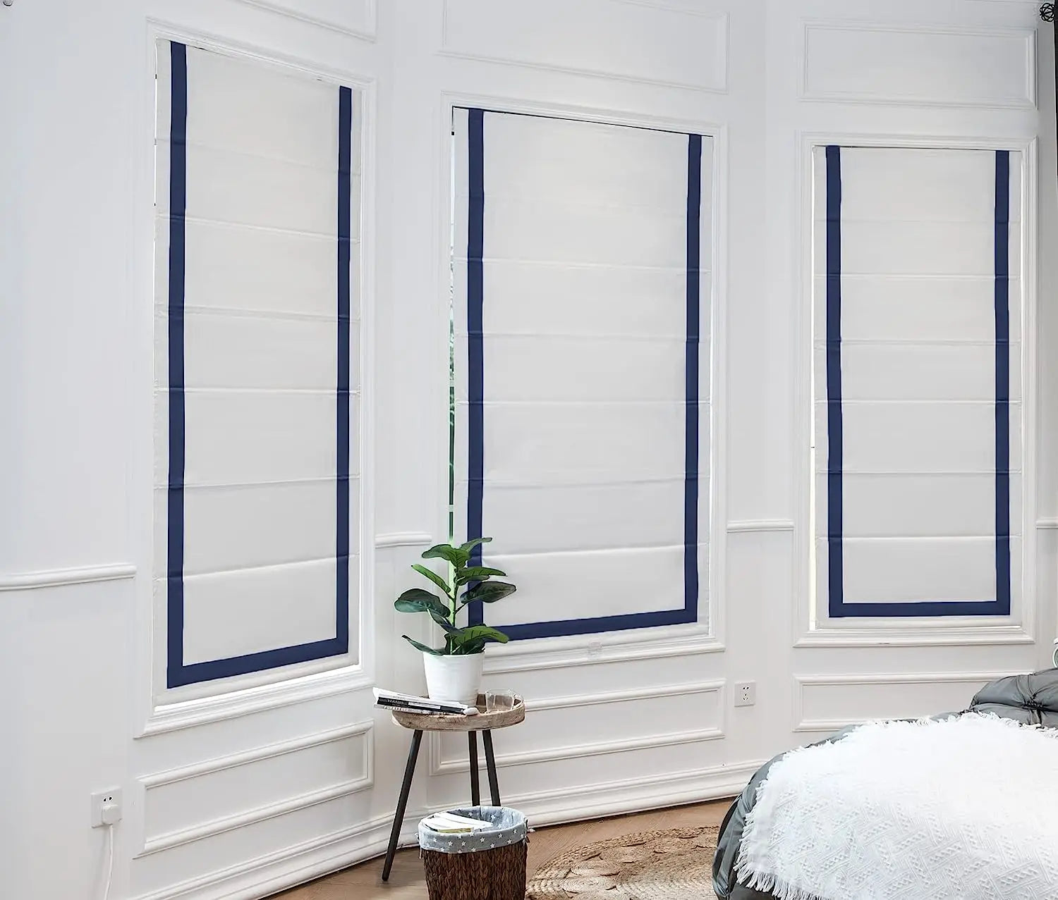 Greenwich Cordless Blackout Roman Shade Shadisfy
