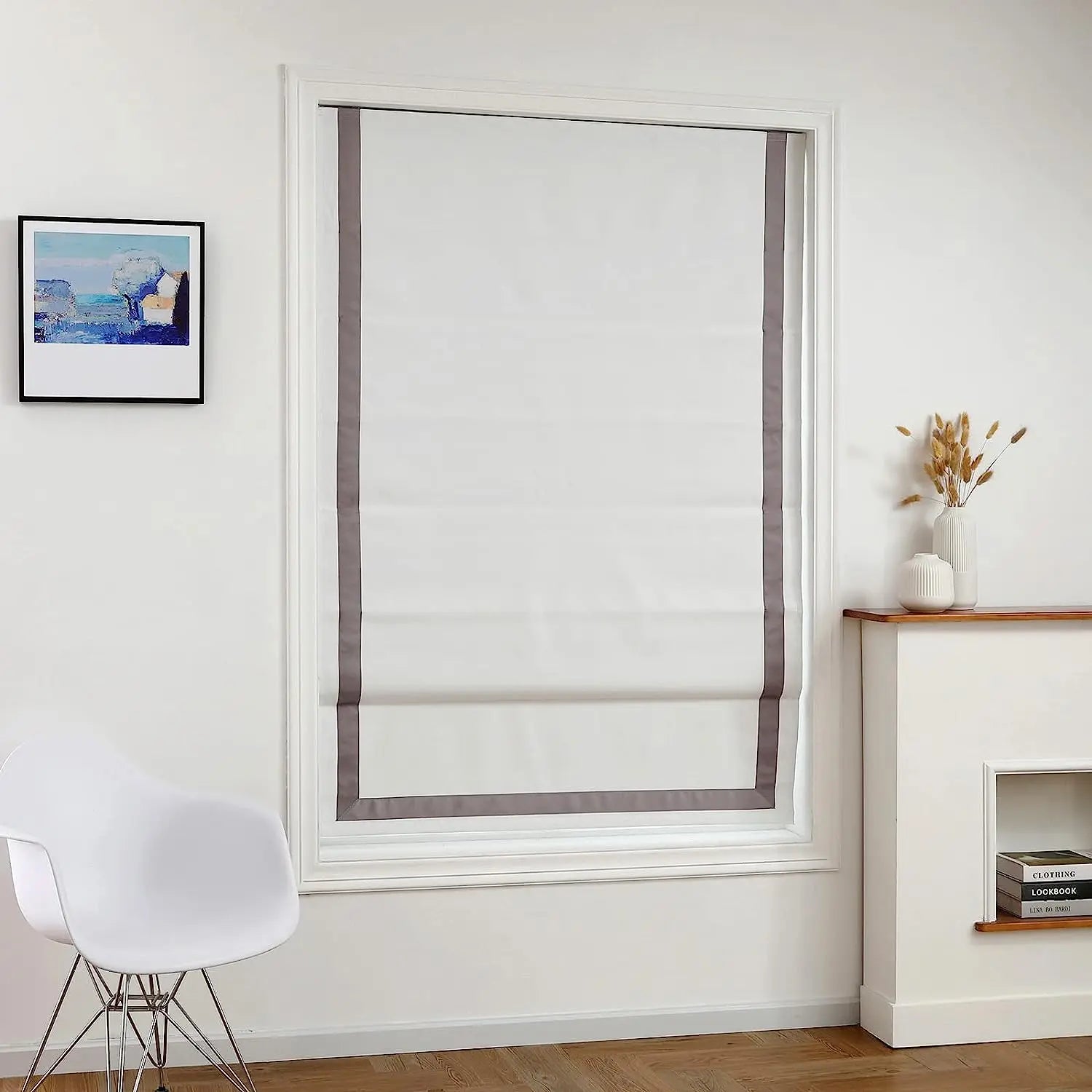 Greenwich Cordless Blackout Roman Shade Shadisfy