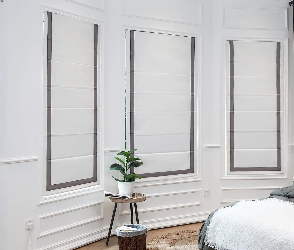 Greenwich Cordless Blackout Roman Shade Shadisfy