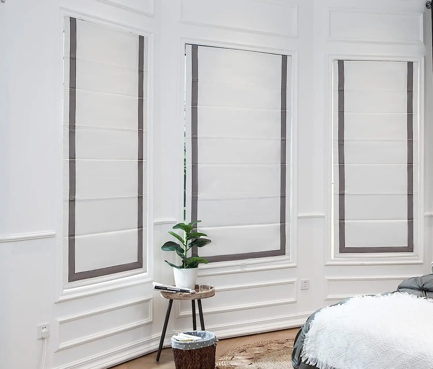 Greenwich Cordless Blackout Roman Shade Shadisfy