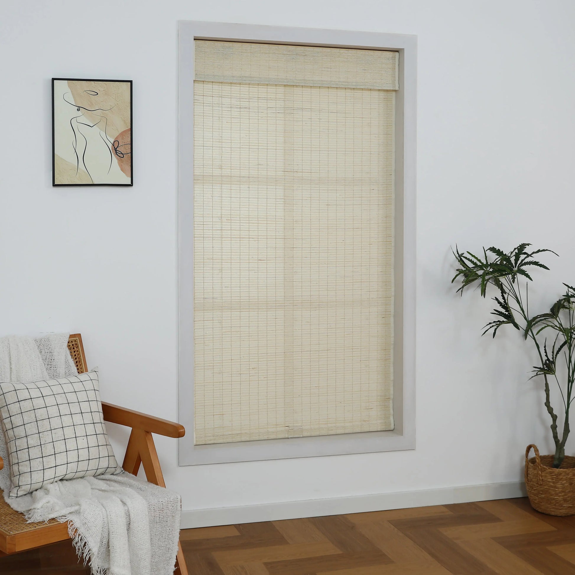 Isla Palm Woven Wood Shade Shadisfy