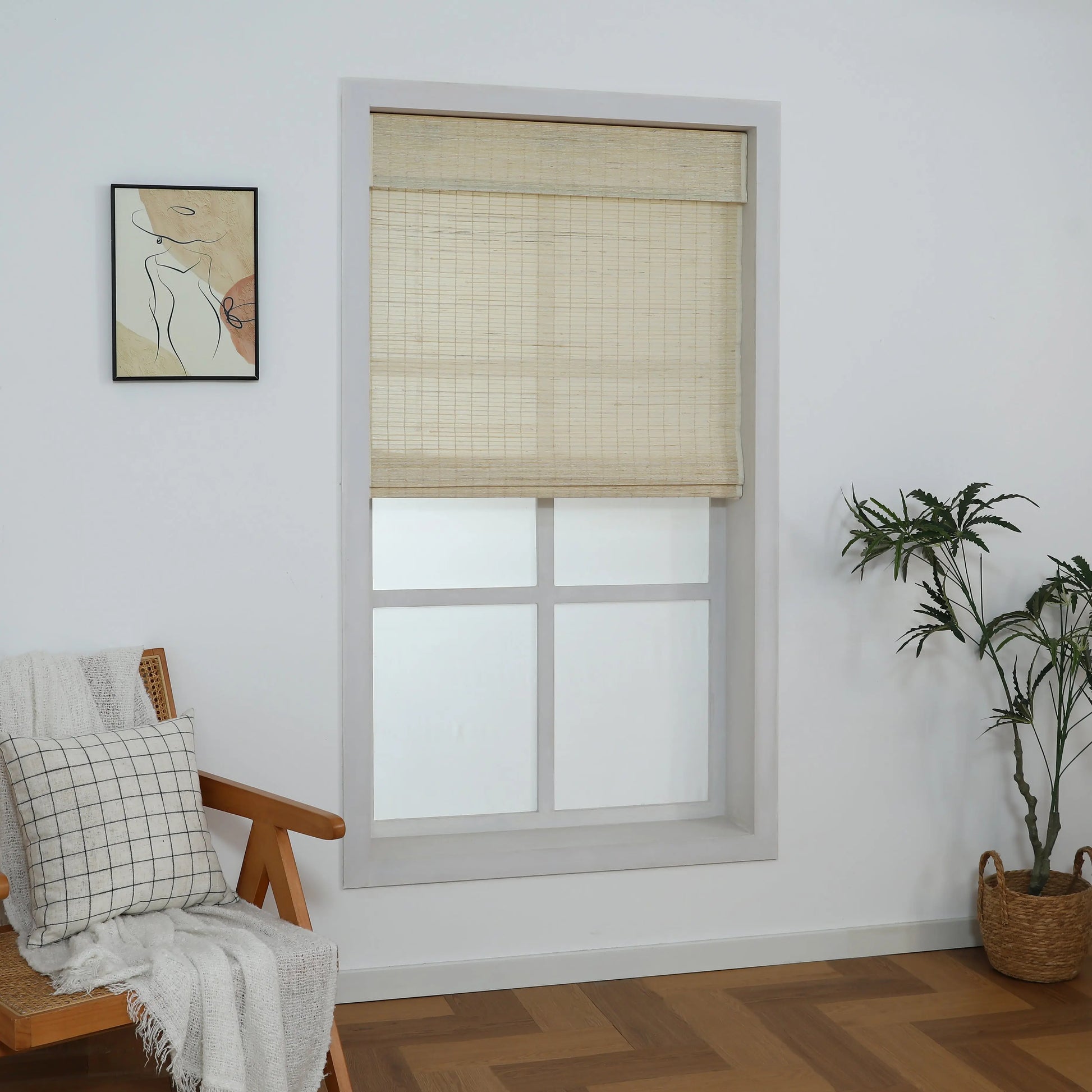 Isla Palm Woven Wood Shade Shadisfy