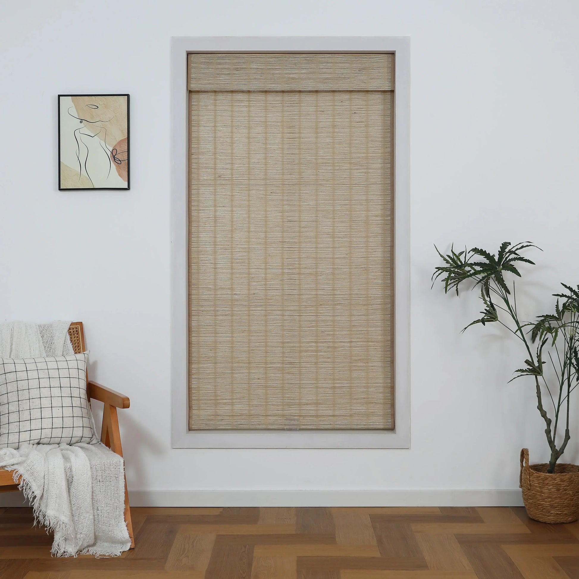 Laguna Woven Wood Shade Shadisfy