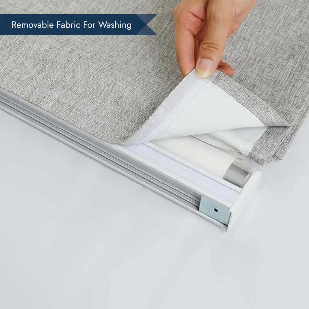 Roman Shades - Polyester Belgian 100% Blackout