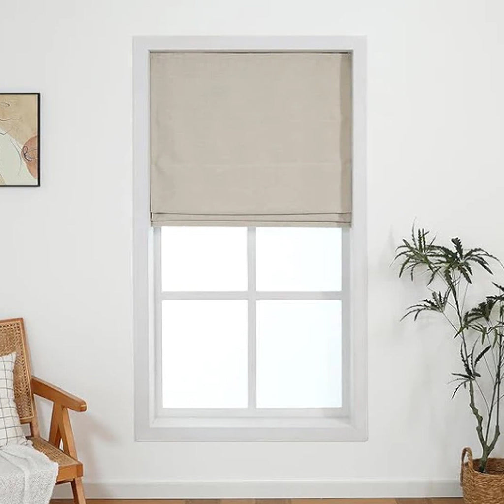 Lancaster Blackout Roman Shade