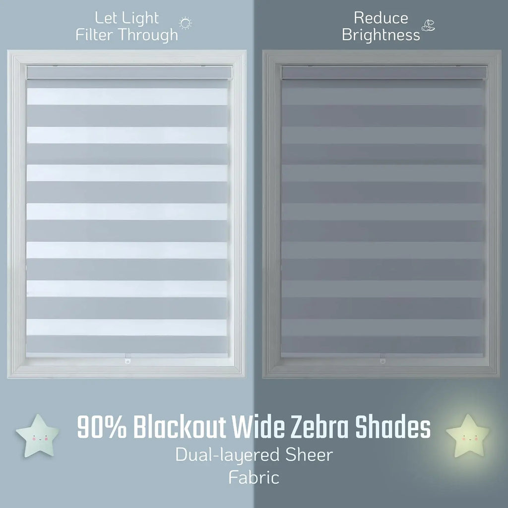 Wide Zebra Stripe Shadisfy#grey