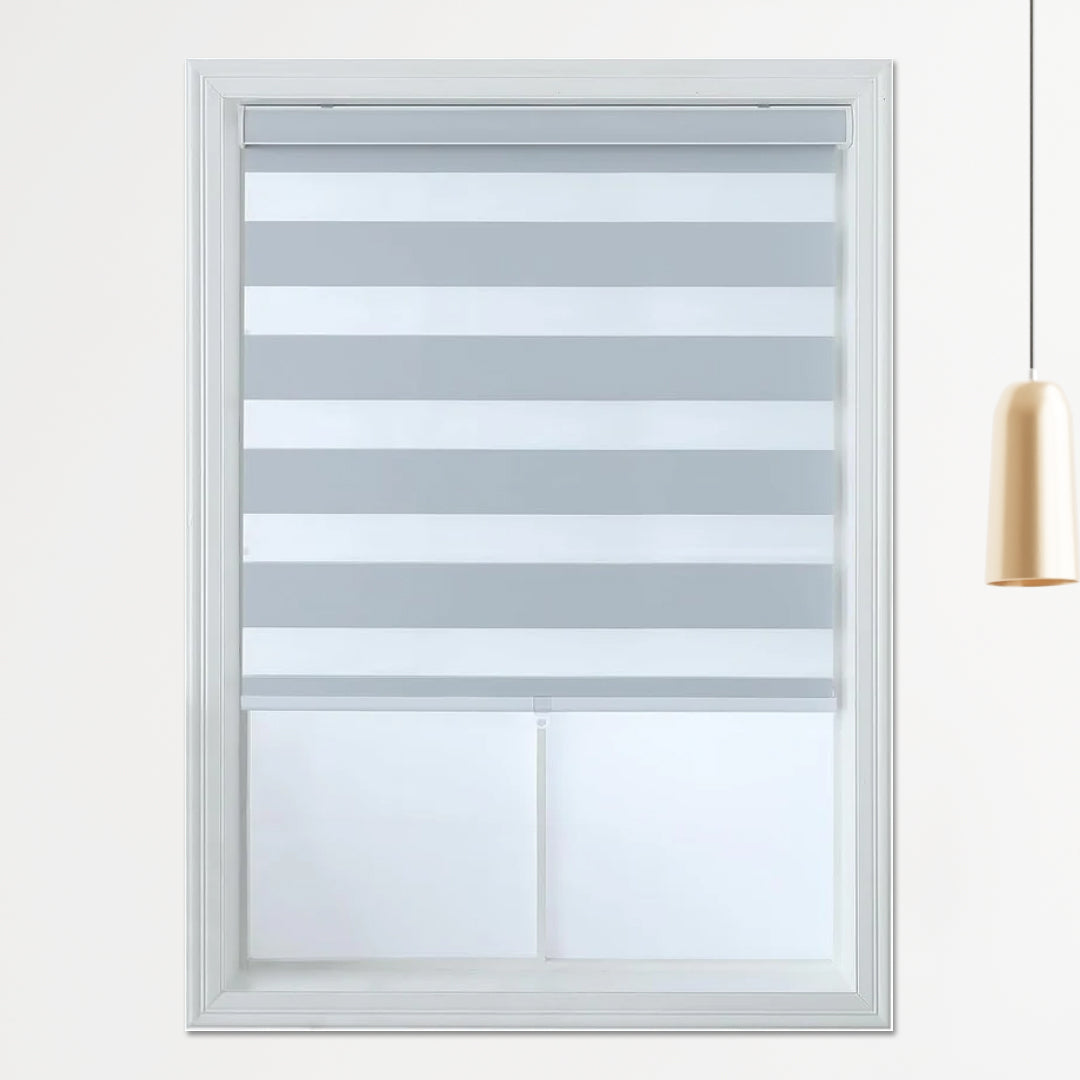 Zebra Blinds - Wide & Thick Stripe Roller Shade