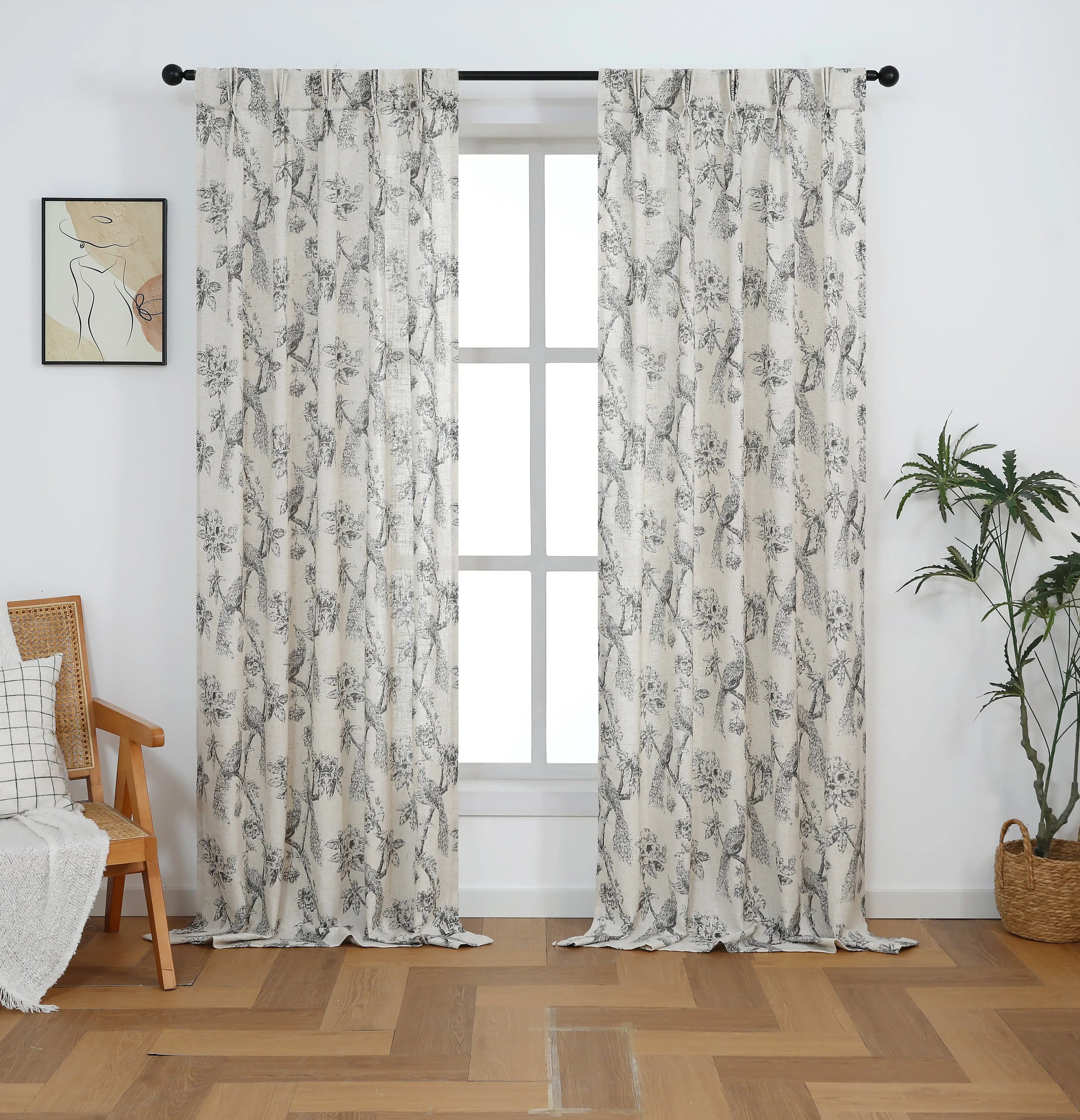 Peacock Custom Curtain Shadisfy