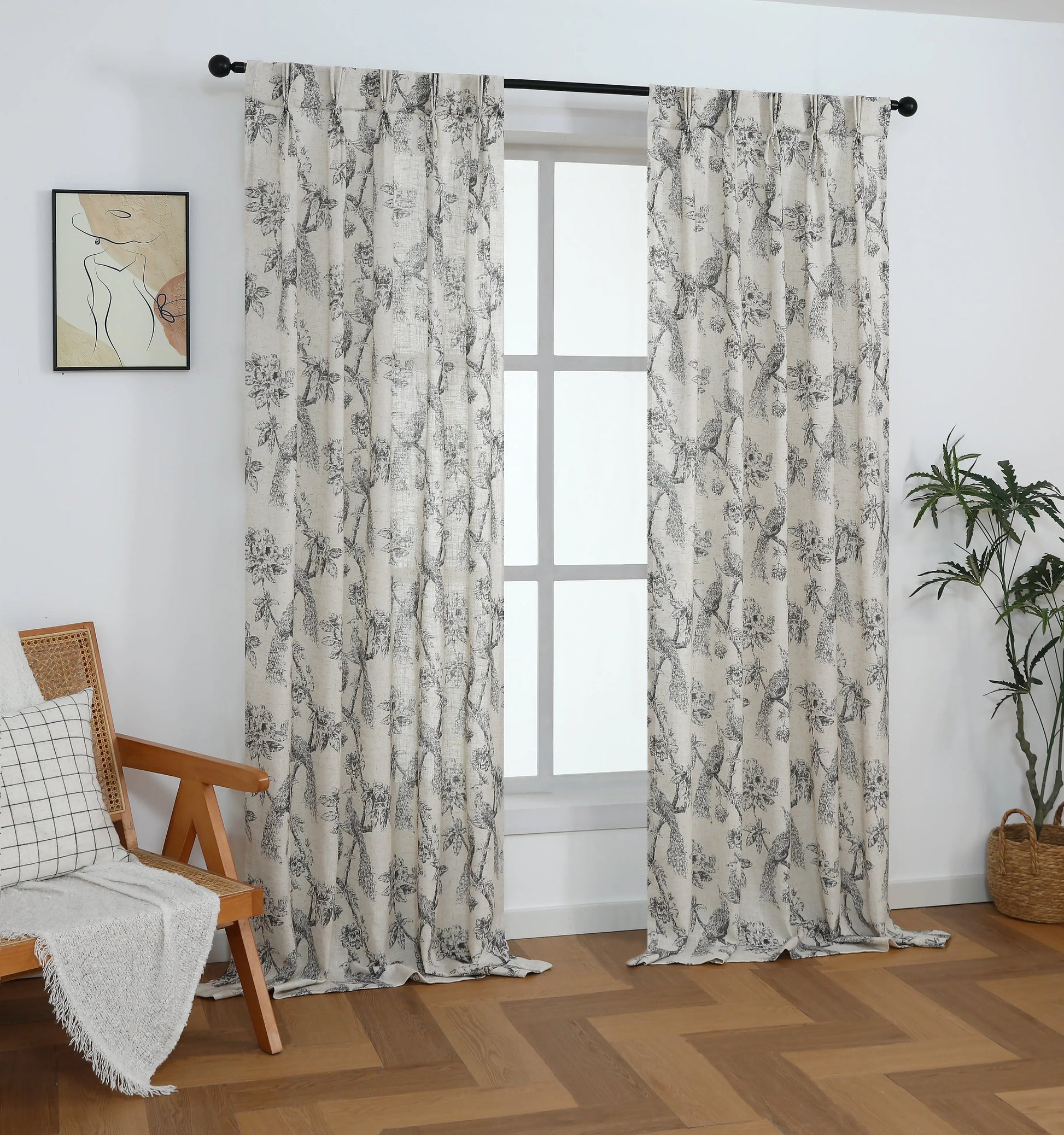Peacock Custom Curtain Shadisfy