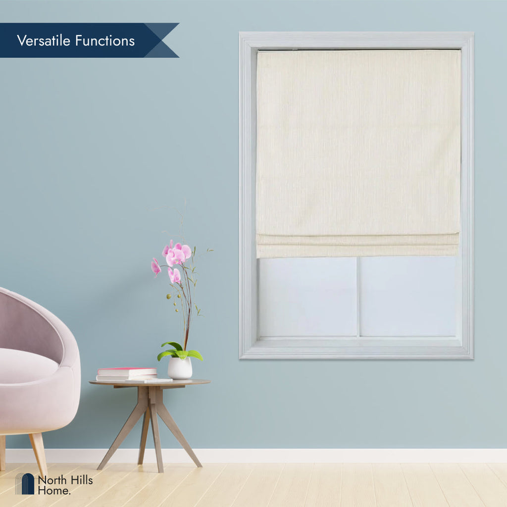 Polyester Pueblo 100% blackout Roman Blind
