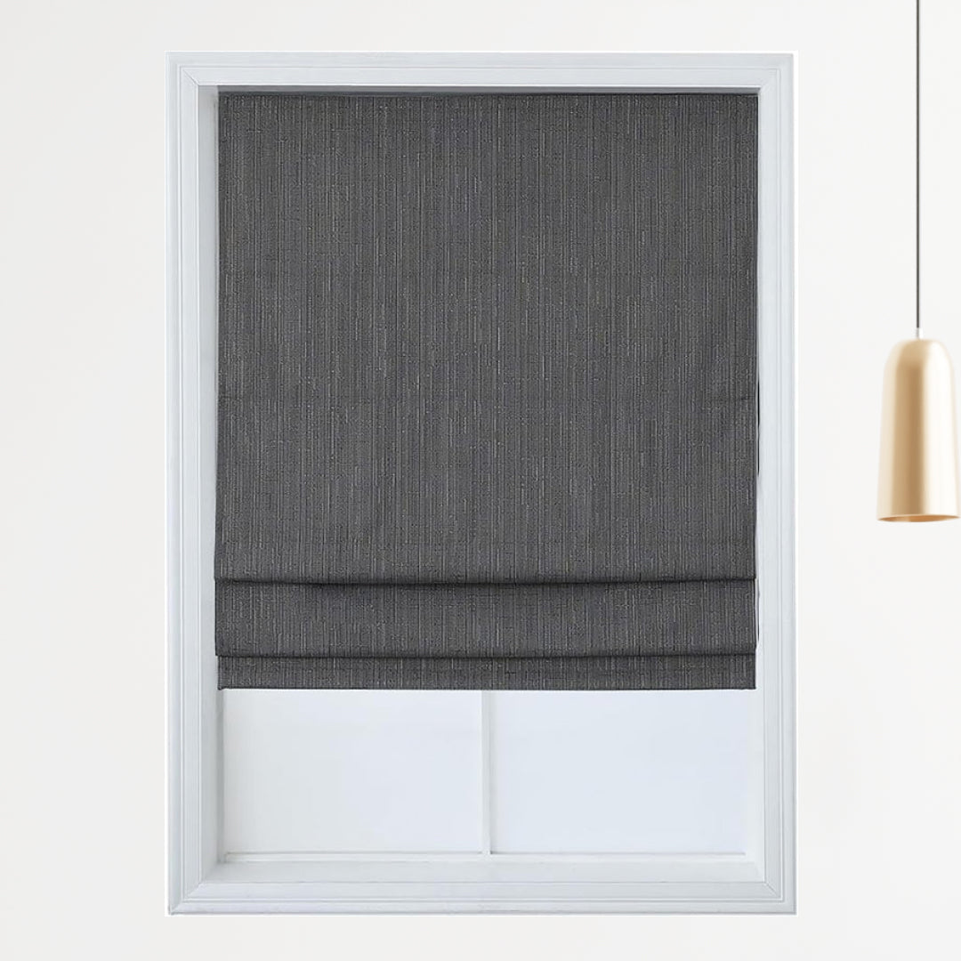 Roman Shades - Polyester Pueblo Room Darkening Roman Blind