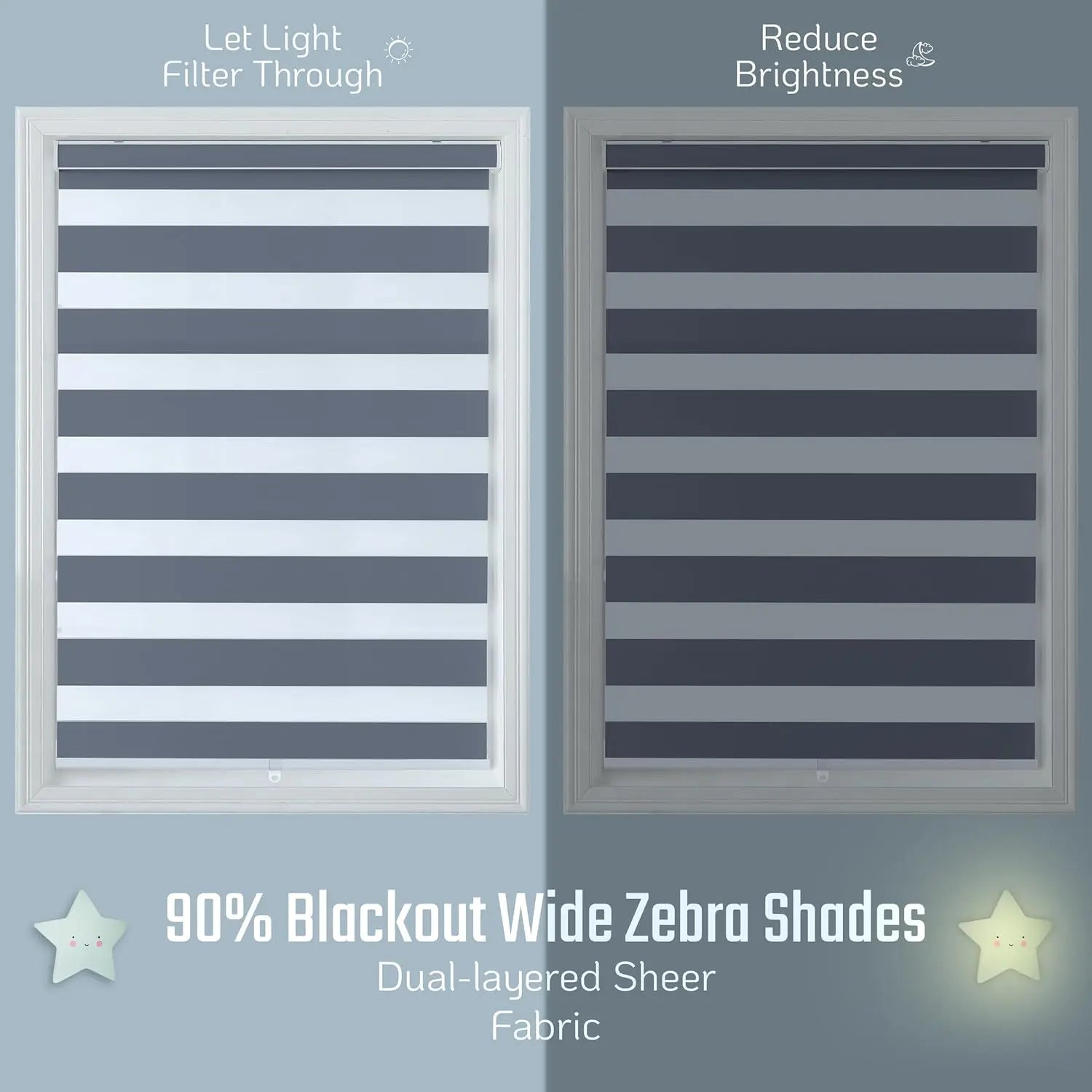 Wide Zebra Stripe Shadisfy