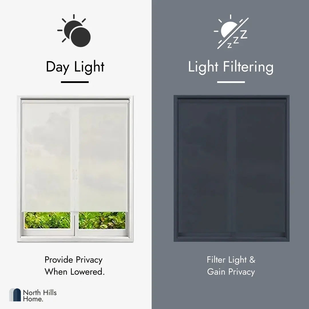 Roller Blinds - Cordless ( Sand ) North Hills Home