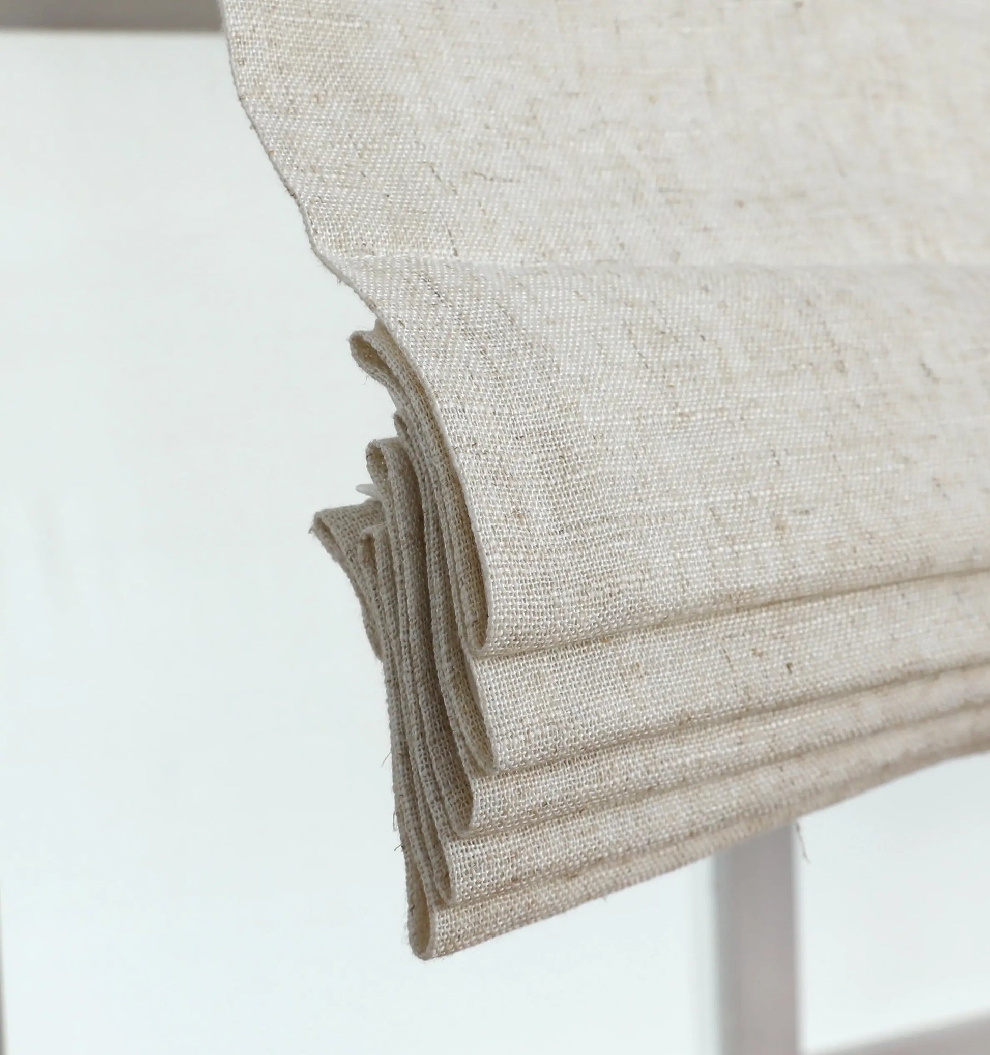Linen Bliss Cordless Roman Shade North Hills Home